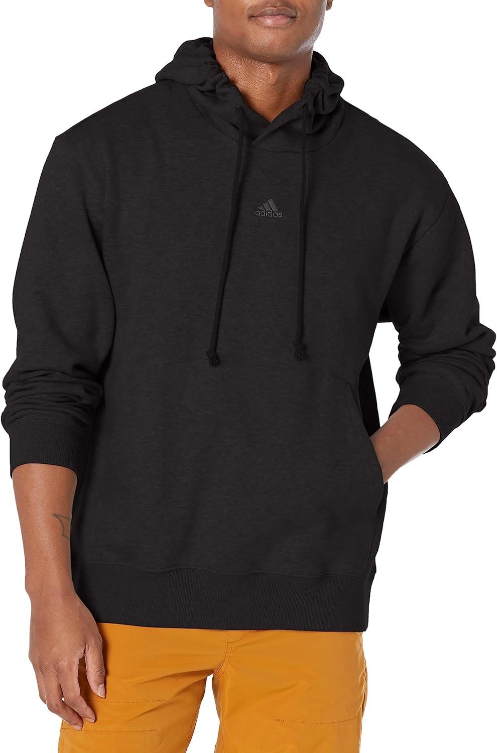 imageadidas Mens All Szn Fleece Loose HoodieBlack 2023