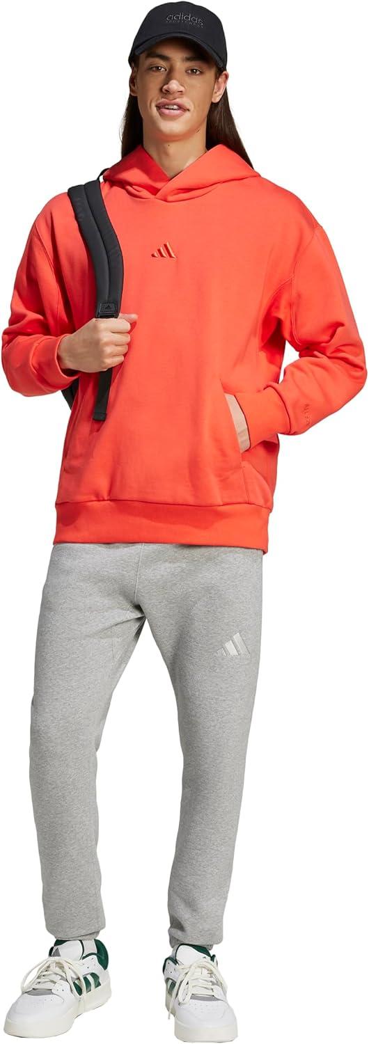 imageadidas Mens All Szn Fleece Loose HoodieBright Red