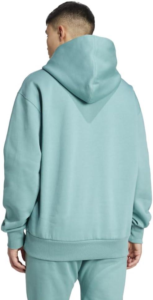 imageadidas Mens All Szn Fleece Loose HoodiePowder Teal