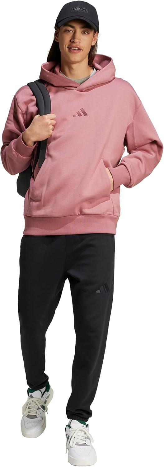 imageadidas Mens All Szn Fleece Loose HoodiePreloved Crimson