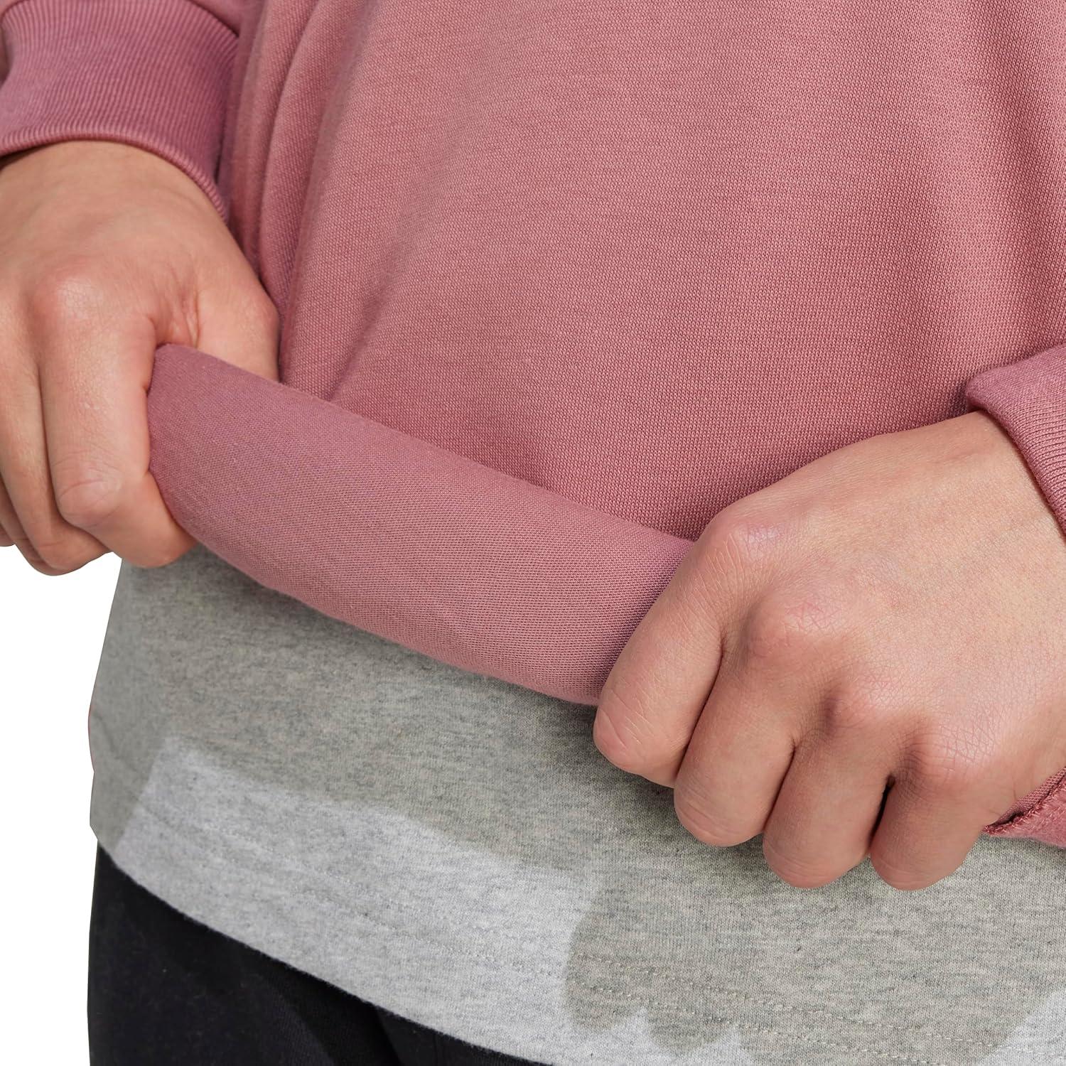 imageadidas Mens All Szn Fleece Loose HoodiePreloved Crimson