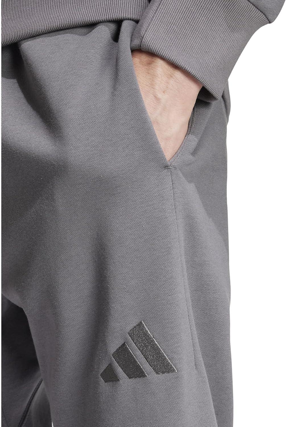 imageadidas Mens All Szn Fleece Regular Tapered PantsGrey