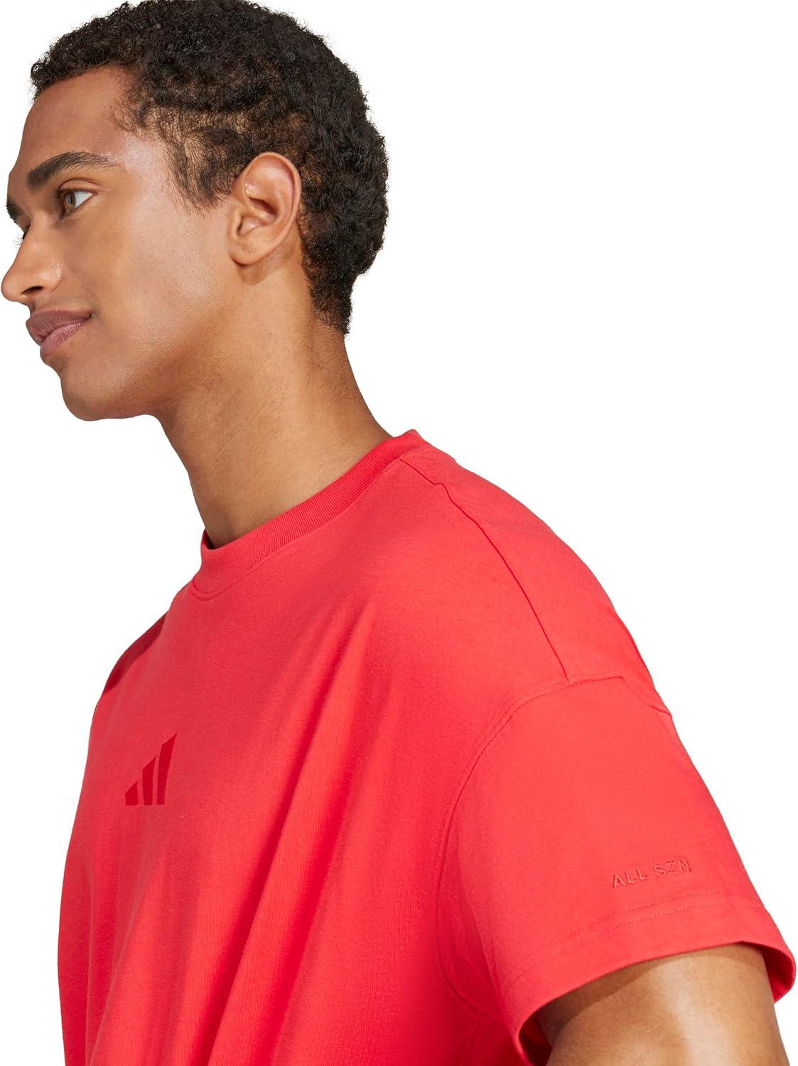 imageadidas Mens All Szn TShirtPure Ruby