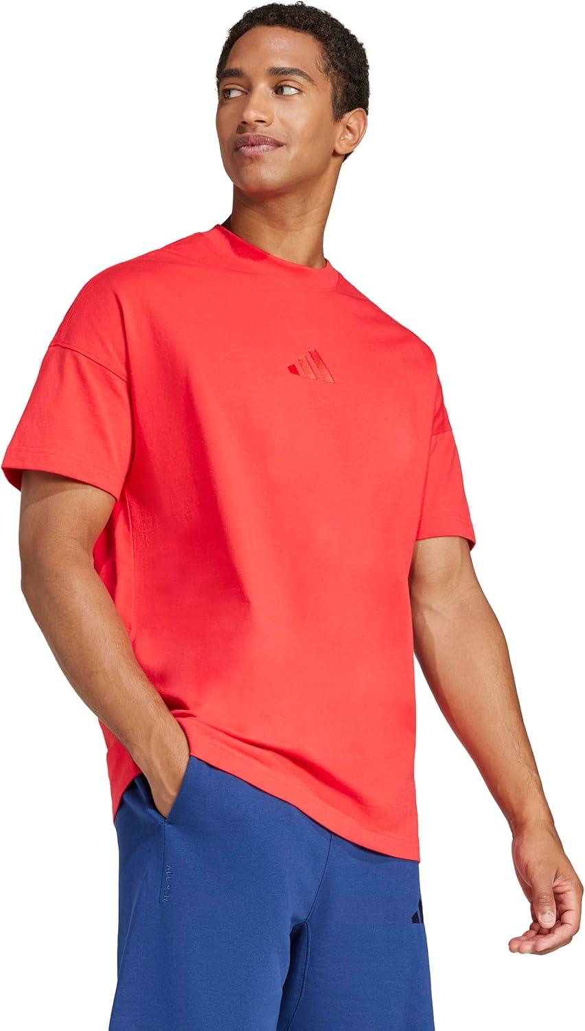 imageadidas Mens All Szn TShirtPure Ruby