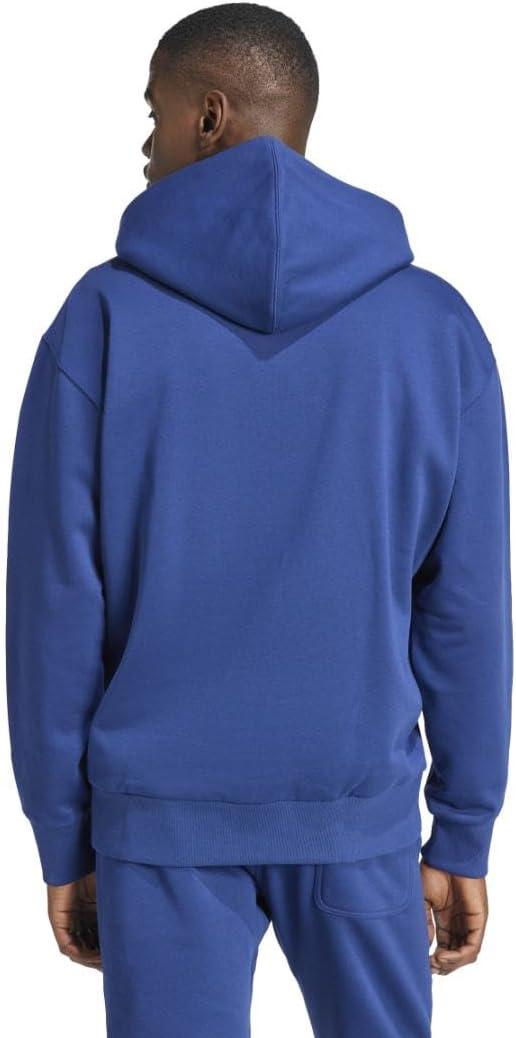 imageadidas Originals Mens All Szn Fleece FullZip Hoodie SweatshirtDark BlueBlue