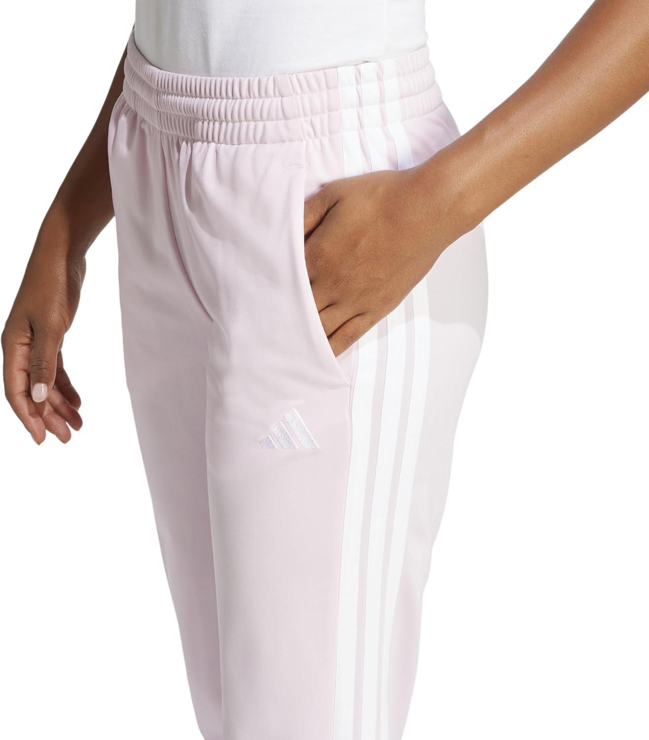 imageadidas Originals Womens Tricot 3Stripes Track PantsClear Pink
