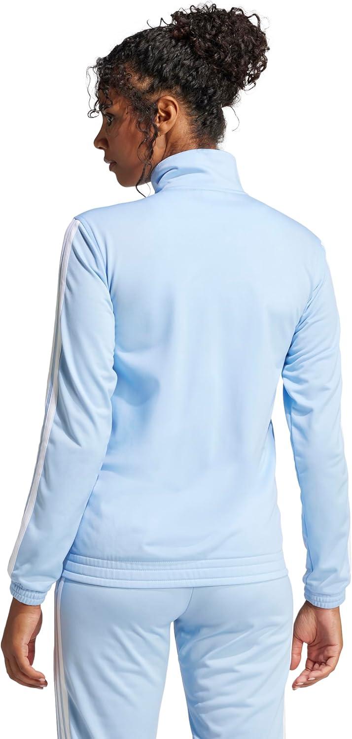 imageadidas Originals Womens Tricot 3Stripes Track Top SweatshirtBlueWhite