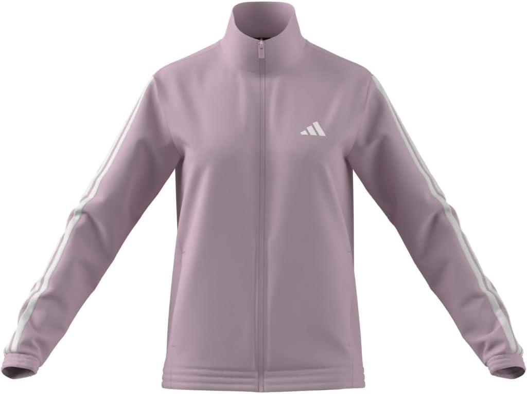 imageadidas Originals Womens Tricot 3Stripes Track Top SweatshirtClear Pink