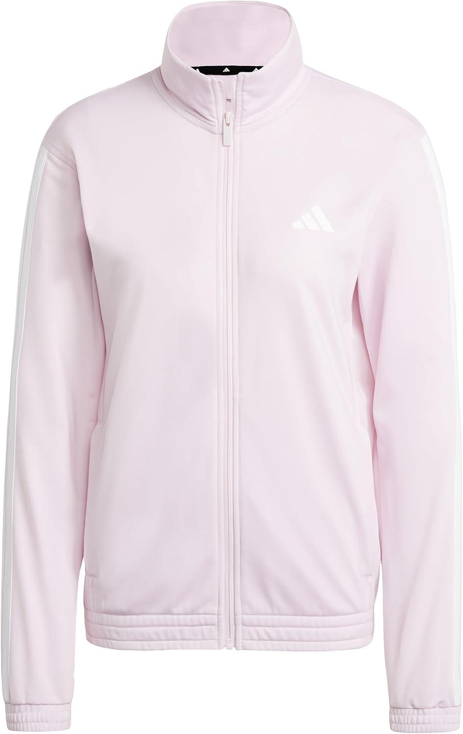 imageadidas Originals Womens Tricot 3Stripes Track Top SweatshirtClear Pink