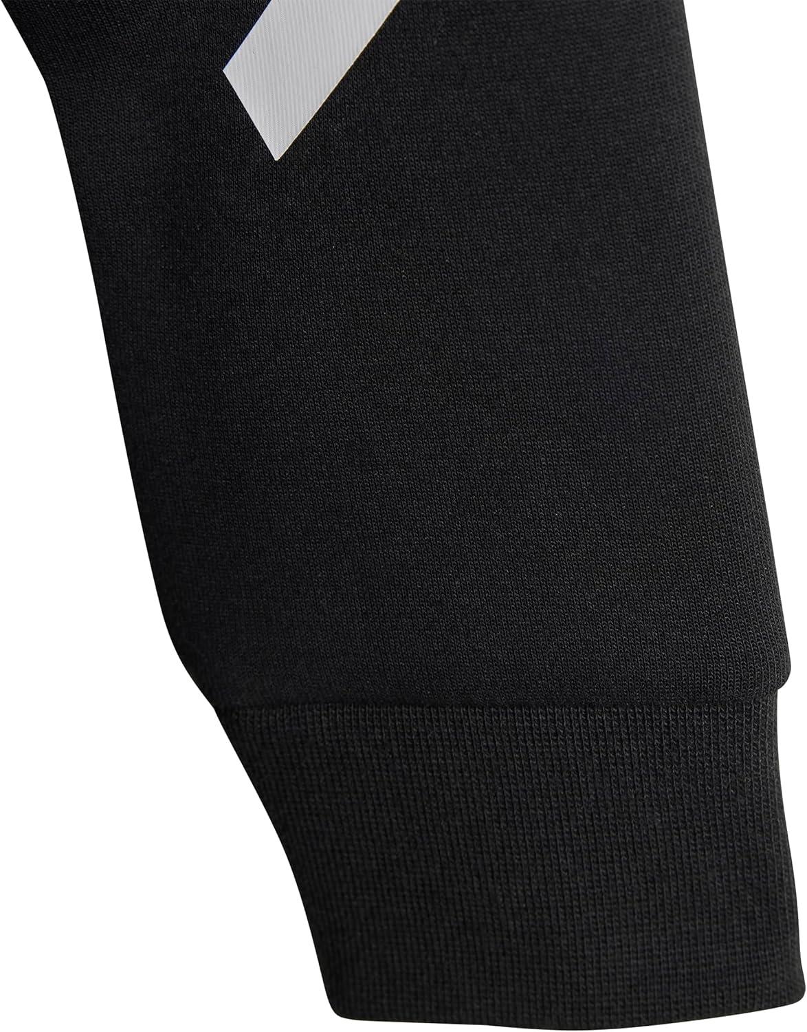 imageadidas Unisex Baby Zne Fullzip Hooded OnesieBlackWhite