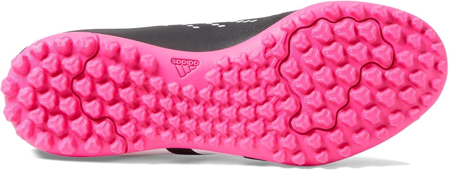imageadidas Unisex Predator Accuracy4 Turf Flexible Ground Soccer Shoe Kids Soccer CleatBlackWhiteTeam Shock Pink