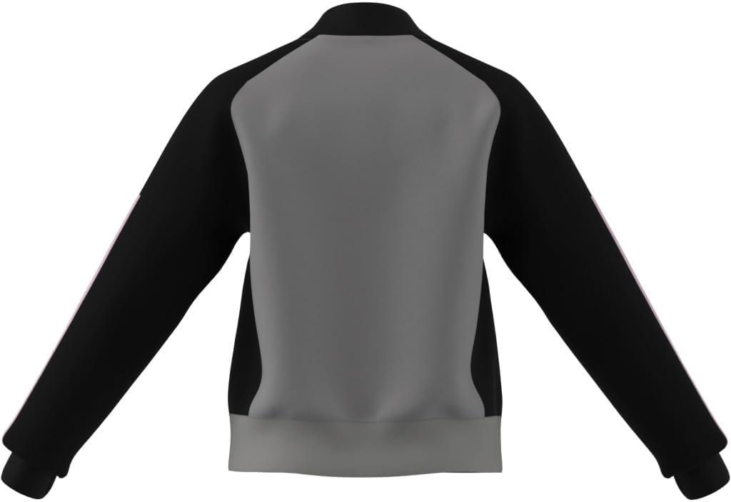 imageadidas Womens Tricot 3Stripes Fashion Track TopSolid GreyBlack