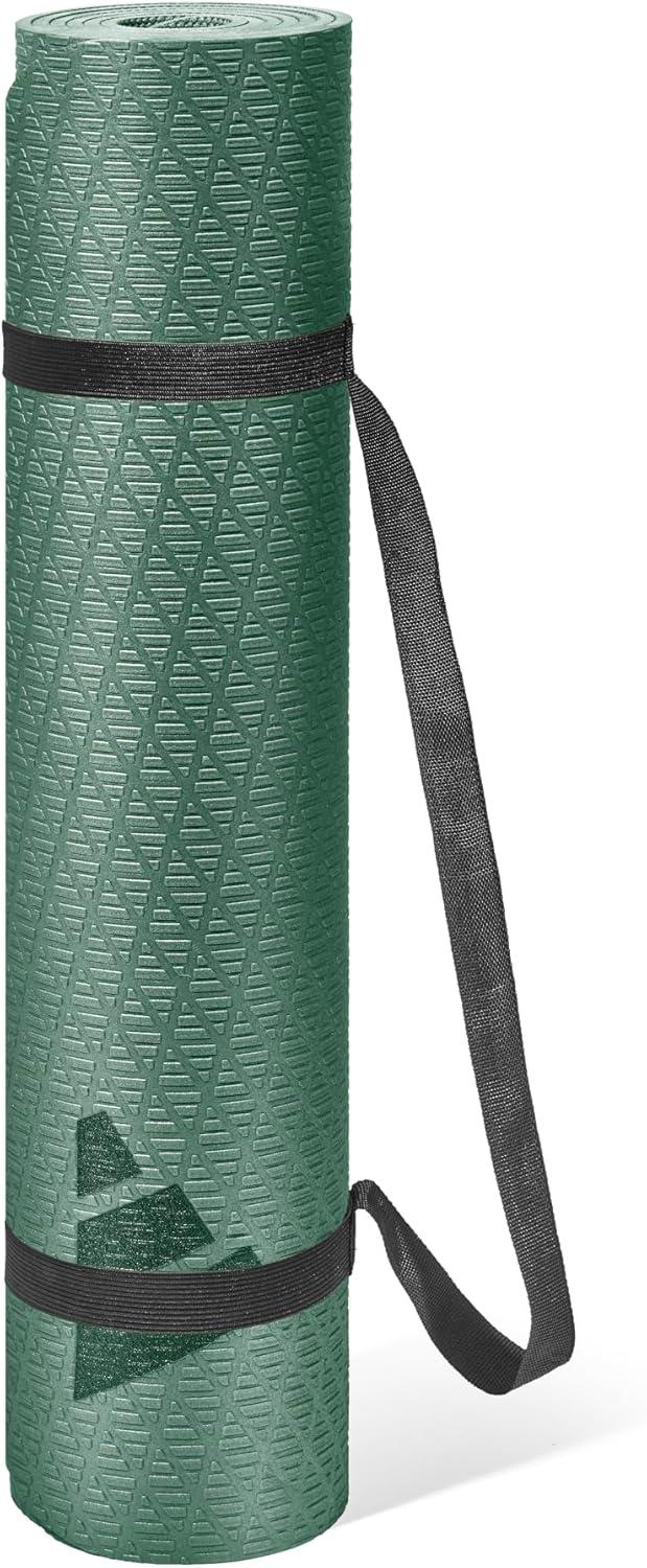 imageadidas Yoga Mat Eco Friendly Non Slip Durable Textured SurfaceLegend Ivy