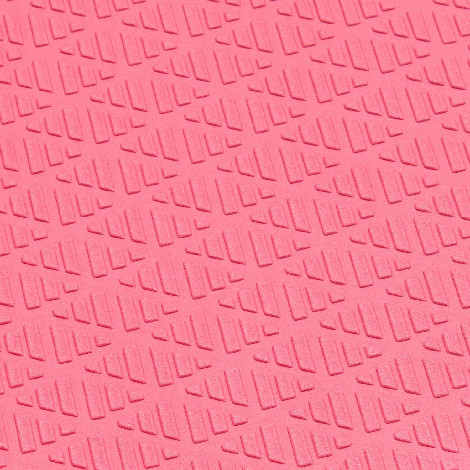 imageadidas Yoga Mat Eco Friendly Non Slip Durable Textured SurfacePink Fusion