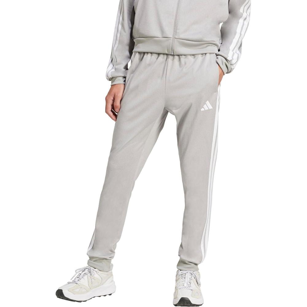 imageAdidas Mens Tricot Melange Track PantsMedium Grey Heather