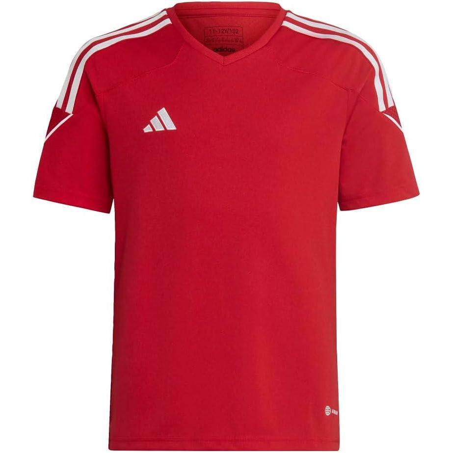 imageadidas Boys Tiro 23 JerseyTeam Power RedWhite