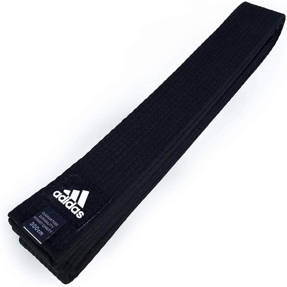 imageadidas Custom Embroidered Black Belt for Martial Arts  Taekwondo Karate Judo and Jiu Jitsu