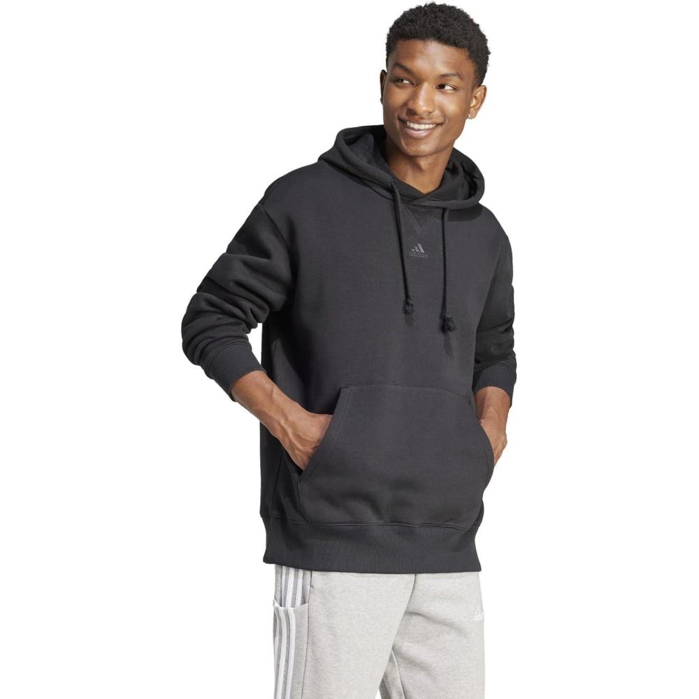 imageadidas Mens All Szn Fleece Loose HoodieBlack 2023