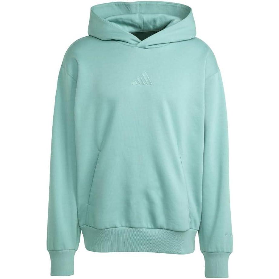 imageadidas Mens All Szn Fleece Loose HoodiePowder Teal