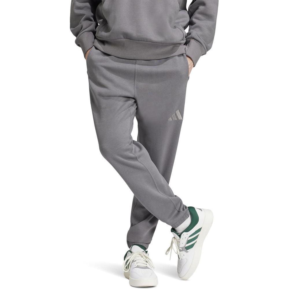 imageadidas Mens All Szn Fleece Regular Tapered PantsGrey