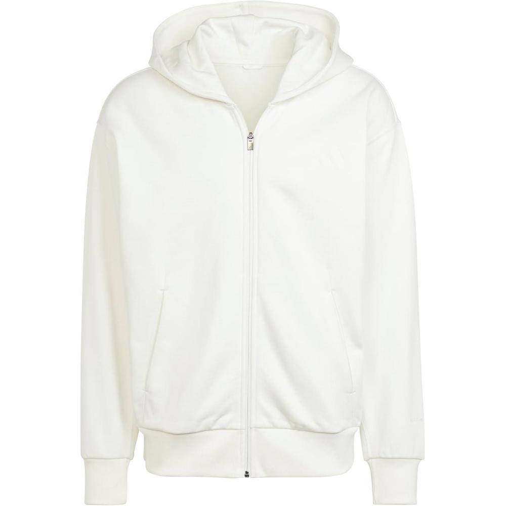 imageadidas Originals Mens All Szn Fleece FullZip Hoodie SweatshirtOffwhite
