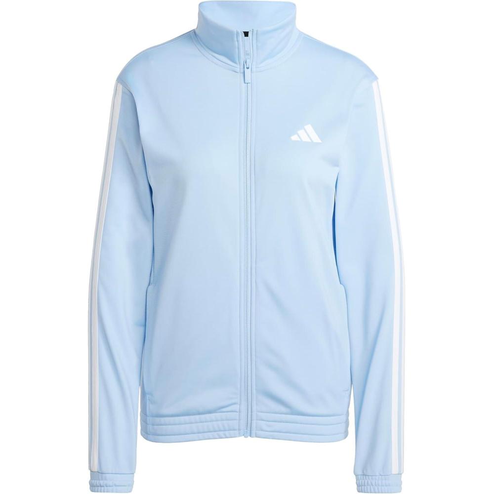 imageadidas Originals Womens Tricot 3Stripes Track Top SweatshirtBlueWhite