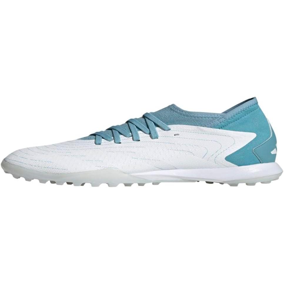 imageadidas Unisex Predator Accuracy3 Turf Soccer ShoeWhtWhtPreblu