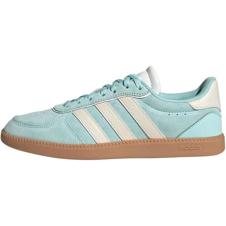 imageadidas Womens Breaknet Sleek SneakerSemi Flash Aqua Wonder White Core White