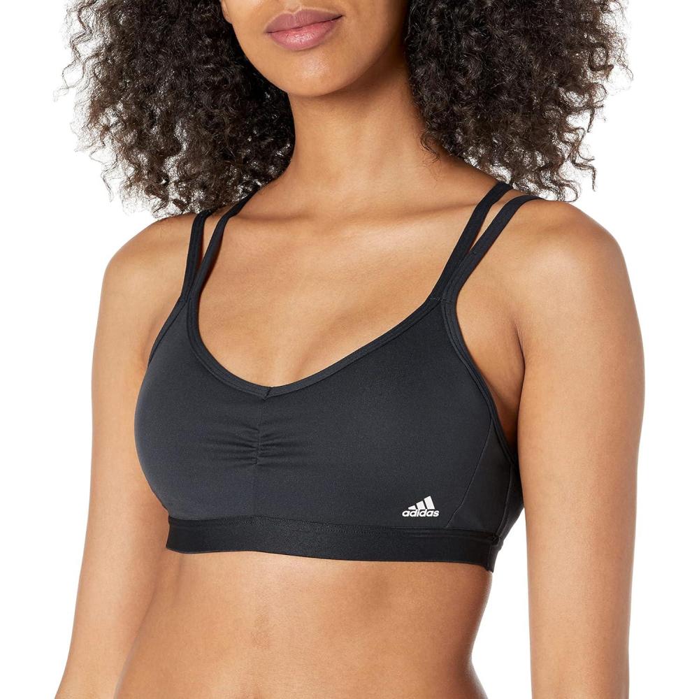 imageadidas Womens Studio Light Support Good Level BraBlack