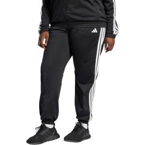 adidas Originals Women’s Tricot 3-Stripes Track Pants(Black/White)