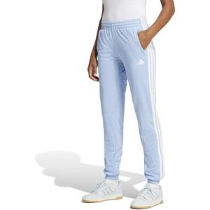 adidas Originals Women’s Tricot 3-Stripes Track Pants(Blue/White)