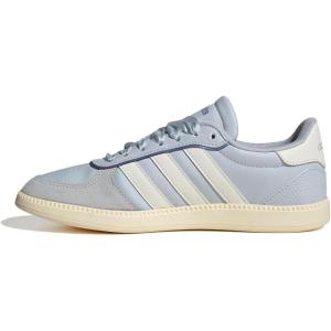 adidas Women’s Breaknet Sleek Sneaker(Halo Blue/Off White/Warm Vanilla)