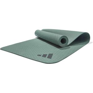 adidas Yoga Mat – Eco Friendly – Non Slip, Durable Textured Surface(Legend Ivy)