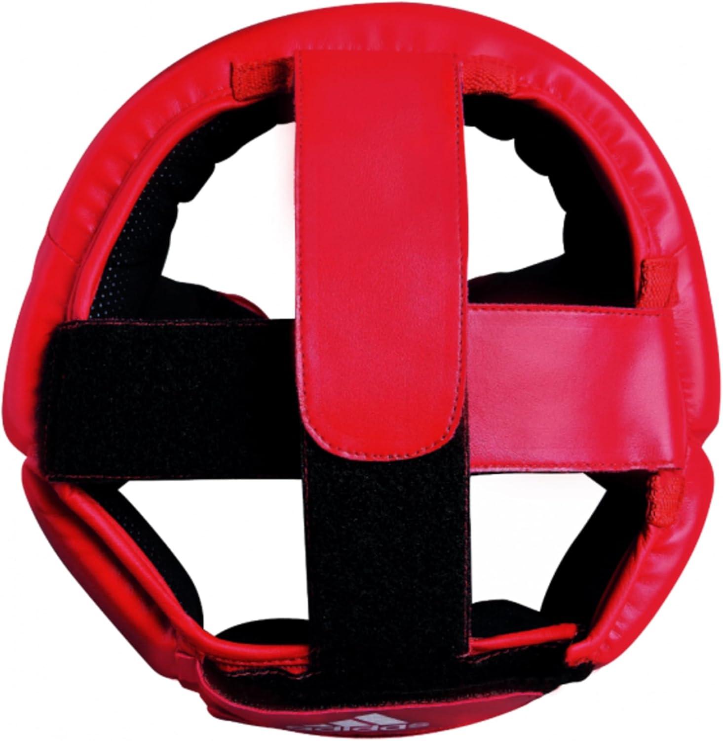 imageadidas Boxing and Martial Arts Headgear Amateur IBA and USA Boxing Approved Competition Head GuardBlue