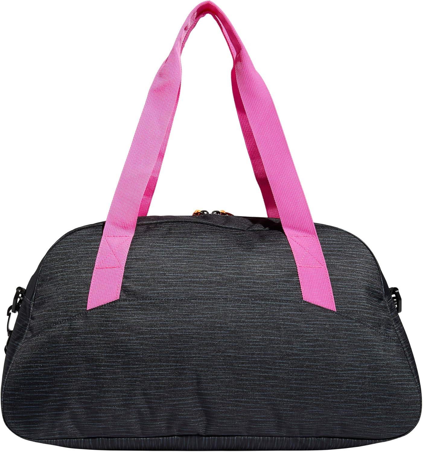 imageadidas Graphic Duffel BagCanvas BlackScreaming OrangeScreaming Pink