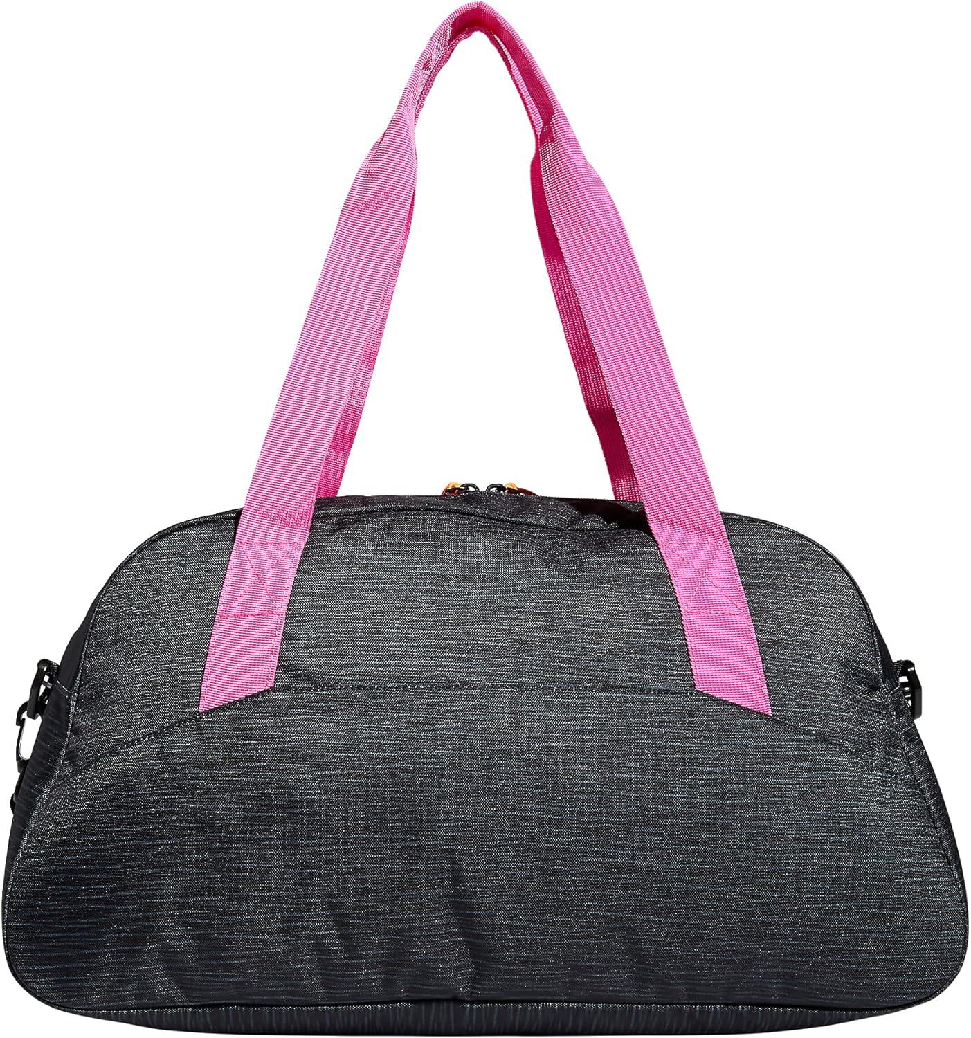 imageadidas Graphic Duffel BagCanvas BlackScreaming OrangeScreaming Pink