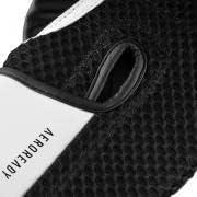 imageadidas Hybrid 150 Boxing Gloves Leather Training Boxing Gloves for Men ampamp Women Kickboxing Heavy Bag MMA ampamp Workout Gloves Available in 10 12 14 16 oz BlackWhite WhiteBlackBLACK WHITE