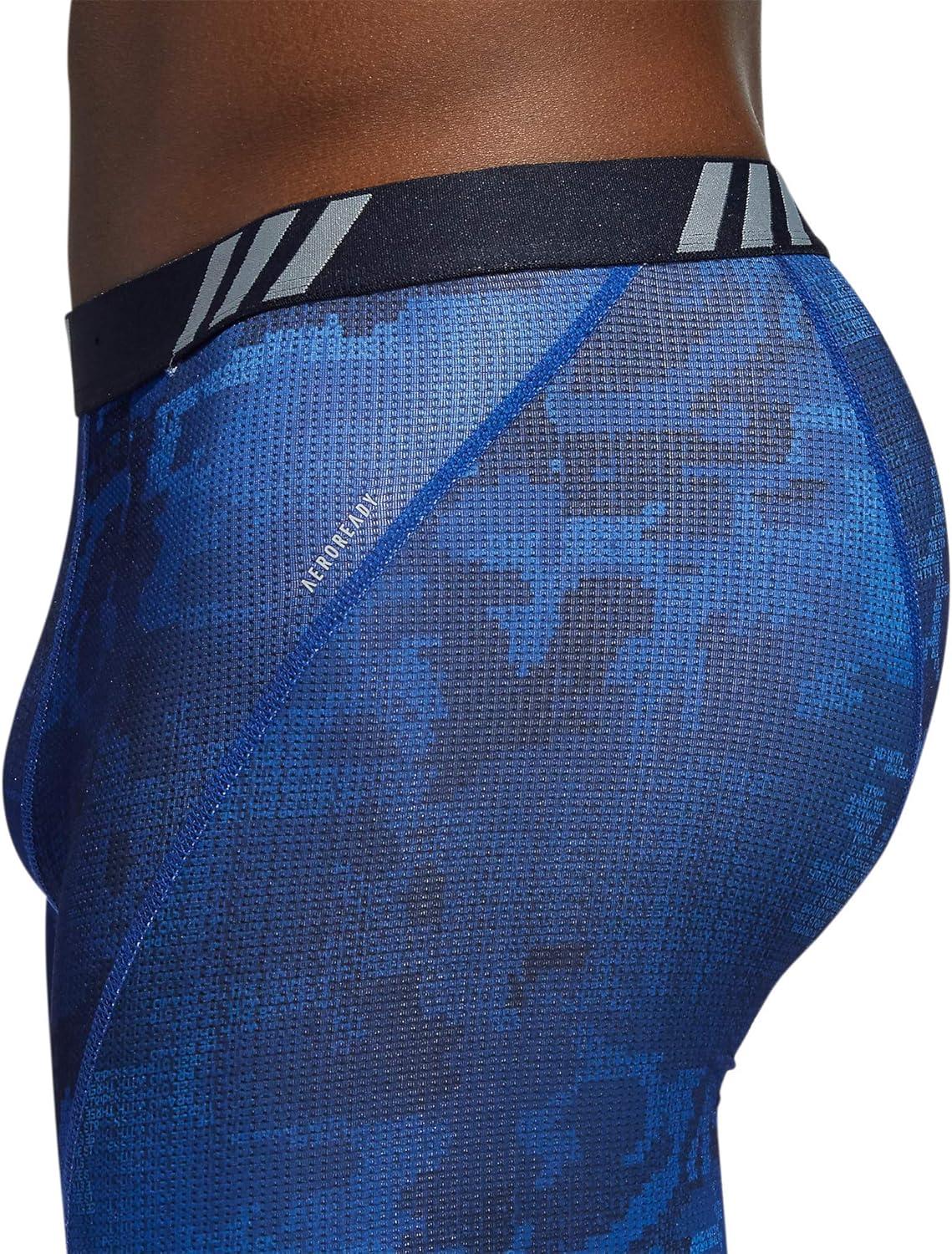 imageadidas Mens Sport Performance Mesh Boxer Brief Underwear 3Pack DiscontinuedConscript Team Royal BlueLegend Ink BlueTeam Royal Blue