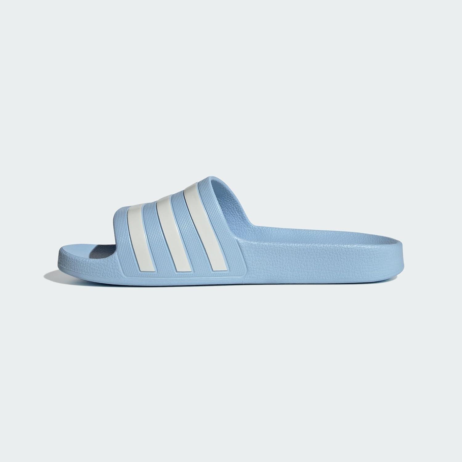 imageadidas Originals Womens Adilette SandalGlow Blue Zero Metalic Zero Metalic