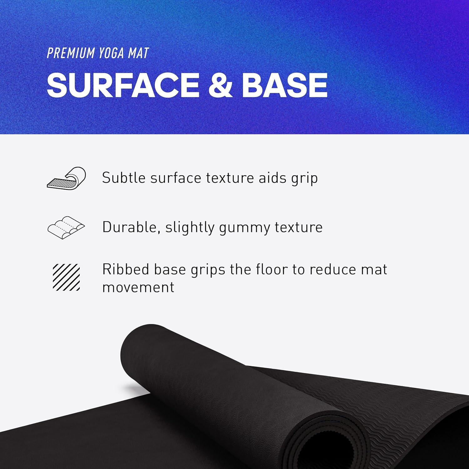 imageadidas Premium Yoga Mat FirmDensity Workout Mat 5 mmBlack