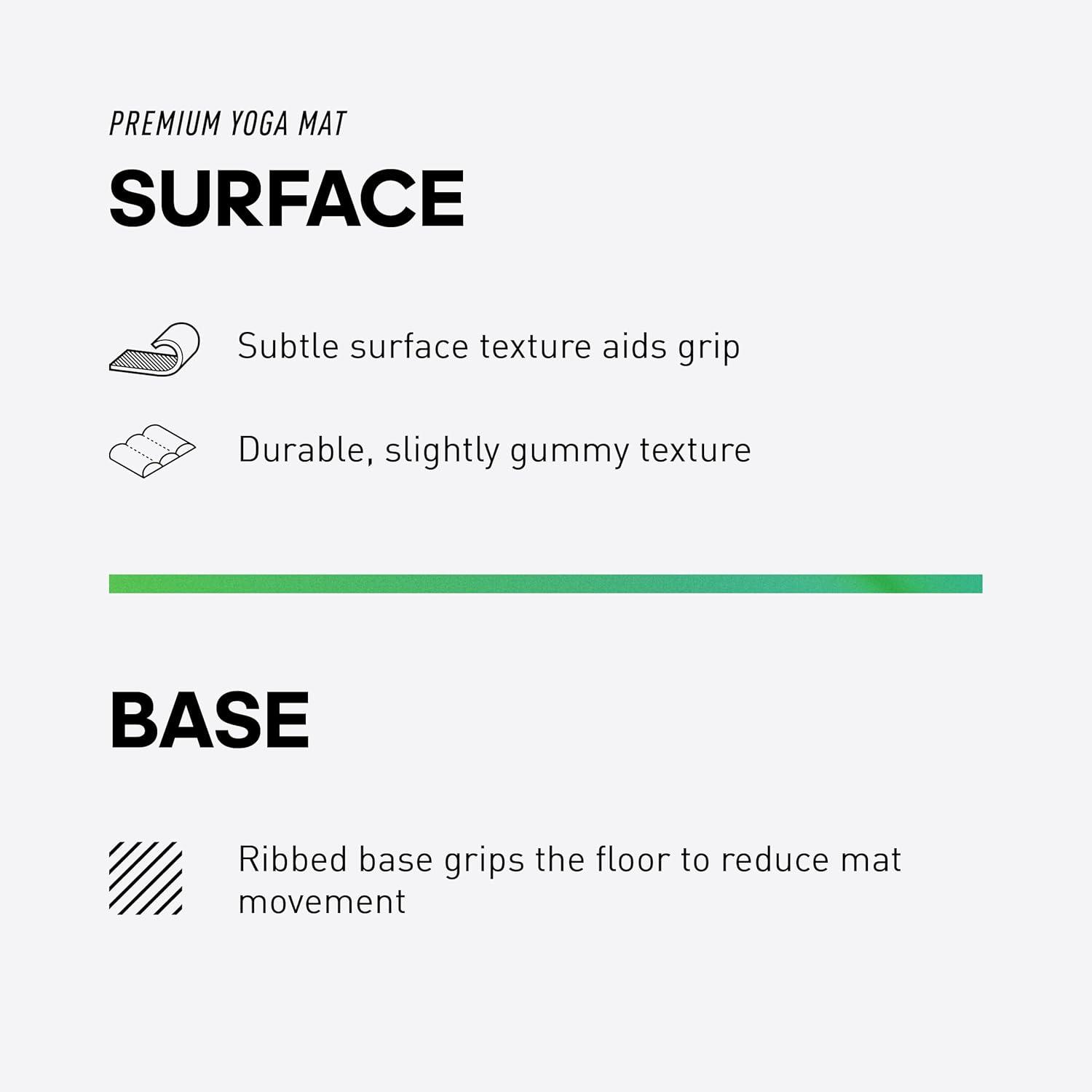 imageadidas Premium Yoga Mat FirmDensity Workout Mat 5 mmRaw Green