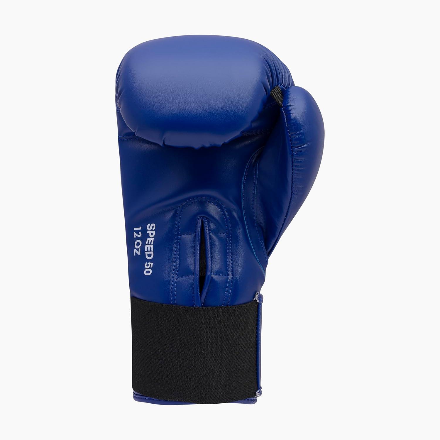 imageadidas Speed 50 Gel Boxing Gloves  Adult Boxing Gloves for Men ampamp Women  Heavy Bag Gloves Kickboxing Gloves for Women MMA Sparring Gloves Punching Bag Gloves for MenBLUEGOLD