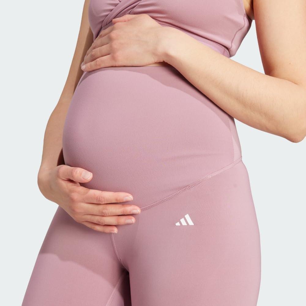 imageadidas Womens 78 Yoga Maternity LeggingsWonder Orchid
