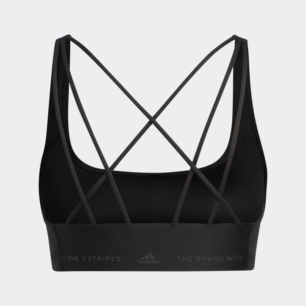 imageadidas Womens Studio Medium Support Better Level BraBlack
