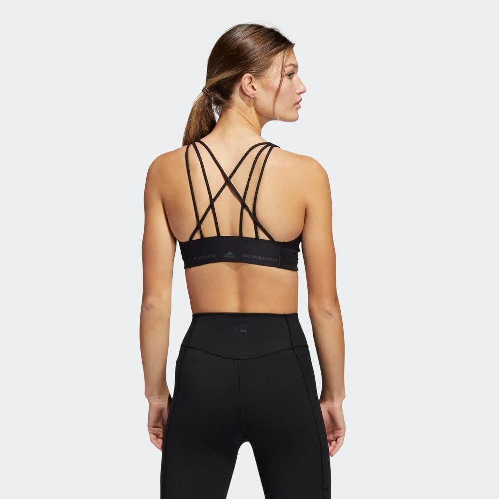 imageadidas Womens Studio Medium Support Better Level BraBlack