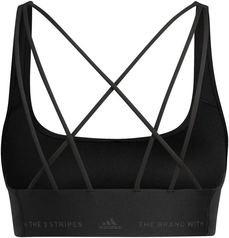 imageadidas Womens Studio Medium Support Better Level BraBlack
