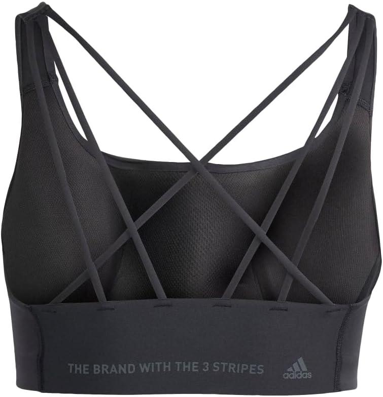 imageadidas Womens Studio Medium Support Better Level BraCore Black