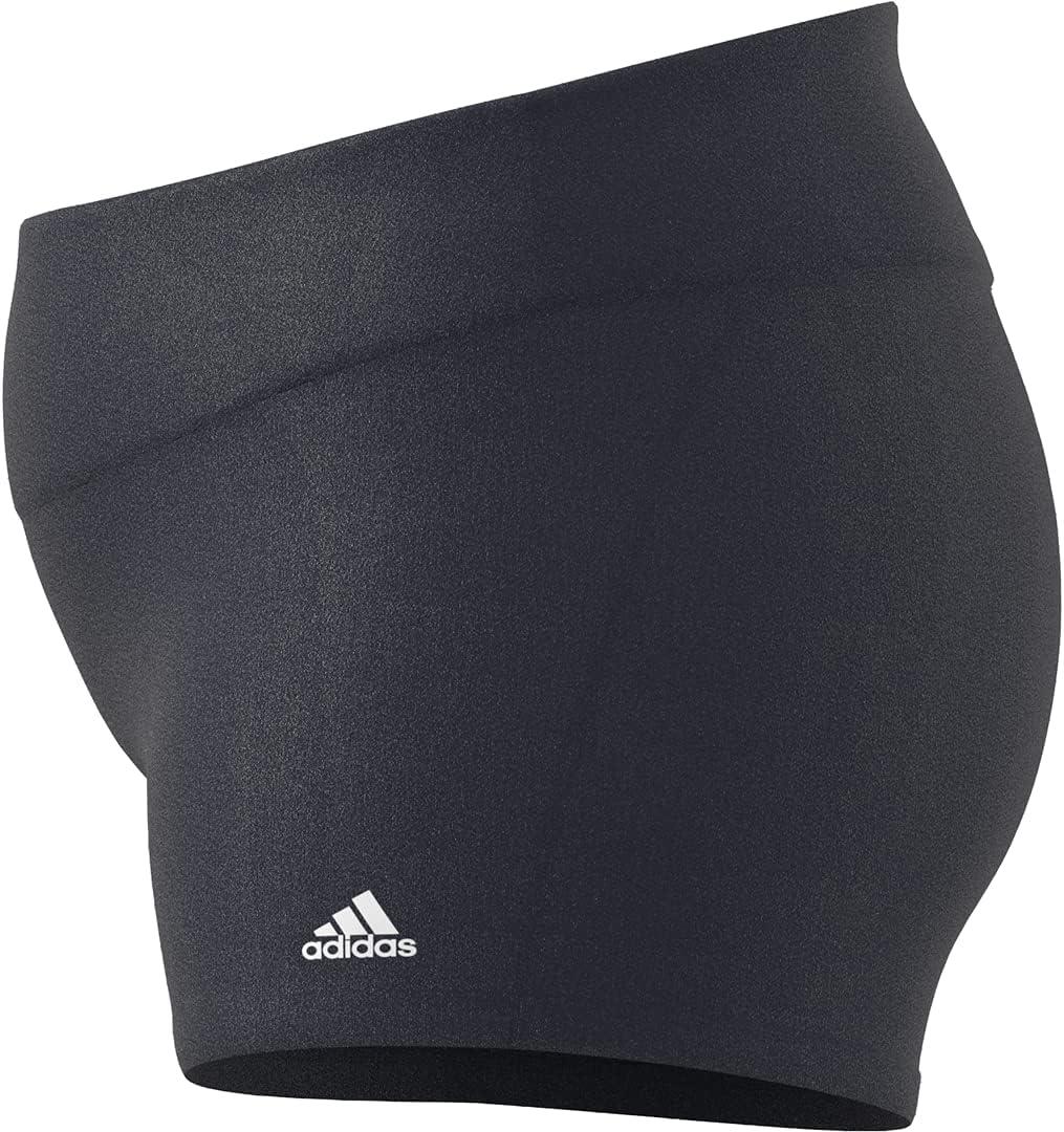 imageadidas Womens Yoga High Waisted Short TightsLegend Ink