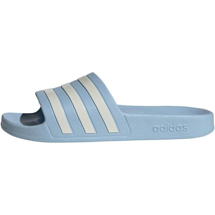 imageadidas Originals Womens Adilette SandalGlow Blue Zero Metalic Zero Metalic