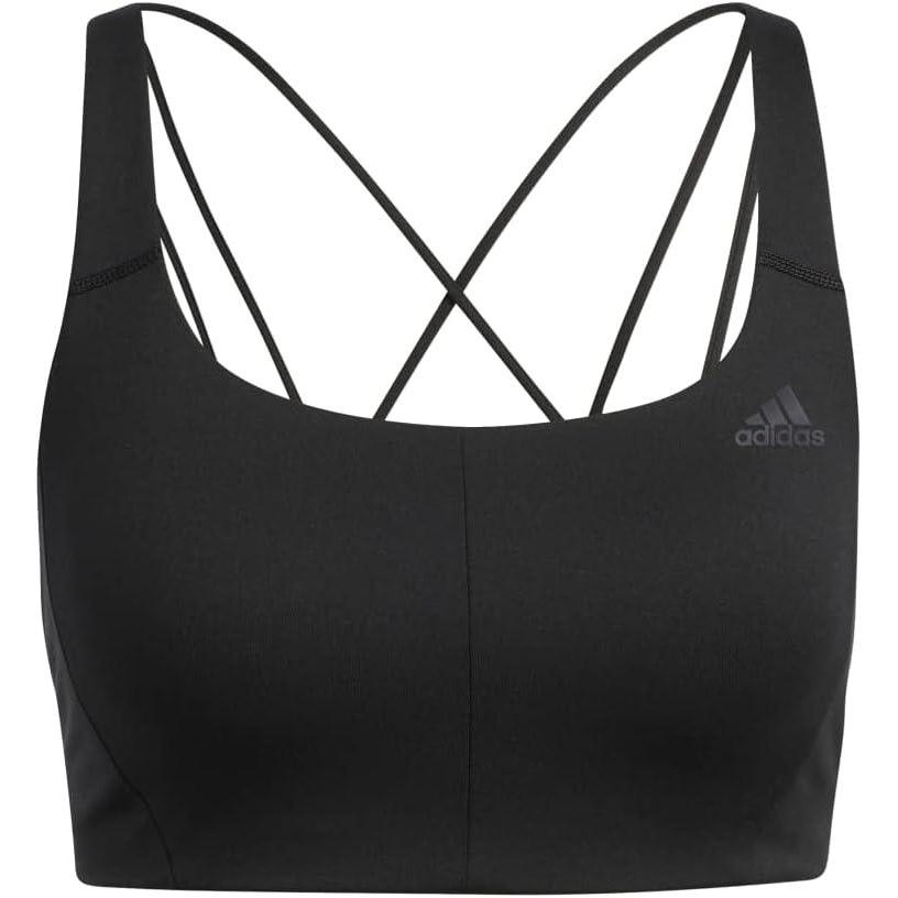 imageadidas Womens Studio Medium Support Better Level BraBlack